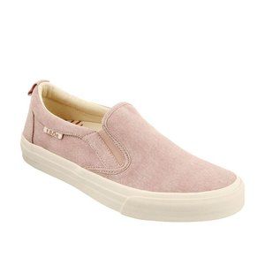 Taos Womens Pink Dandy Canvas Slip On Sneaker 9